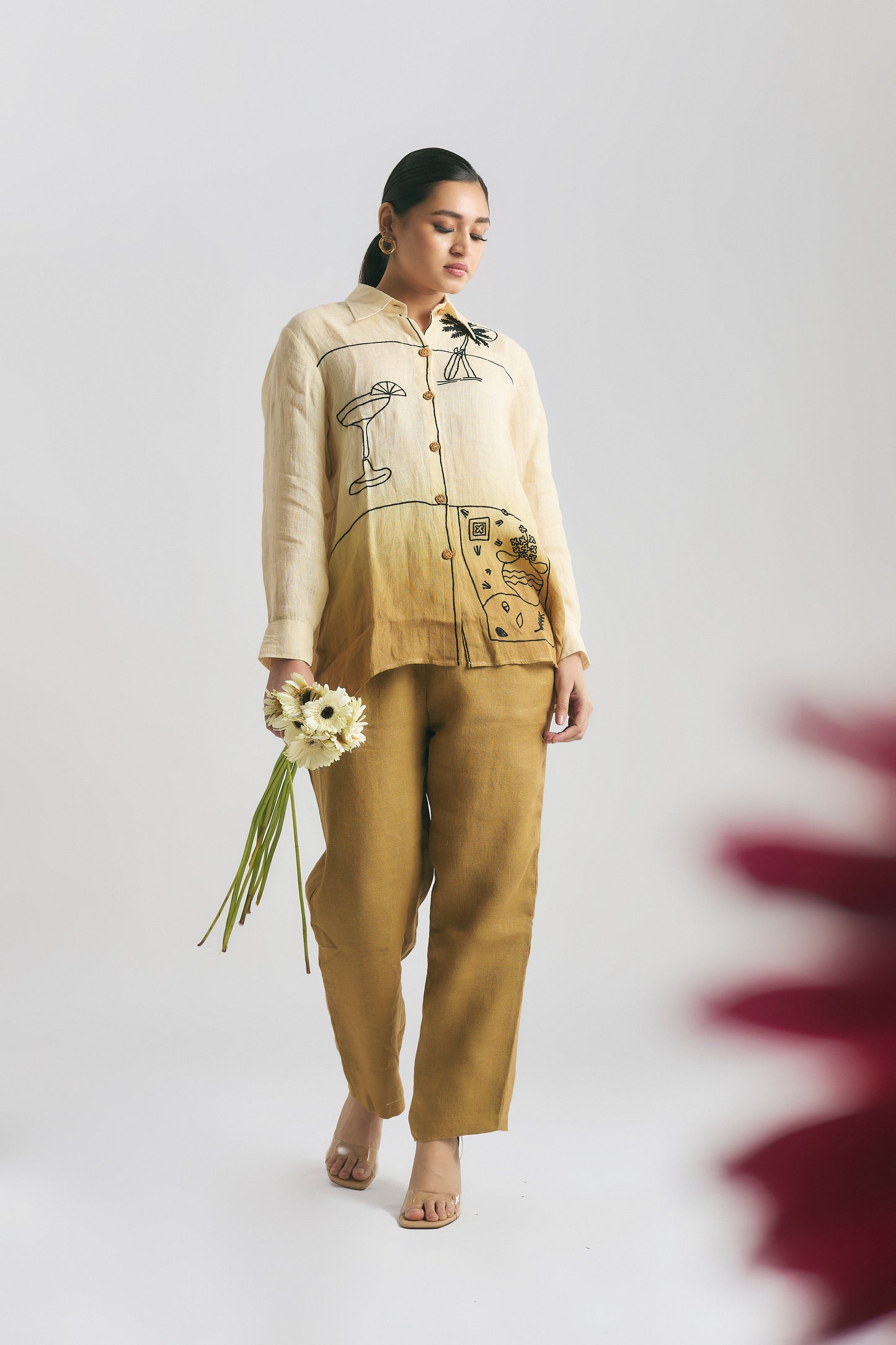 First Light Linen Co-ord Set