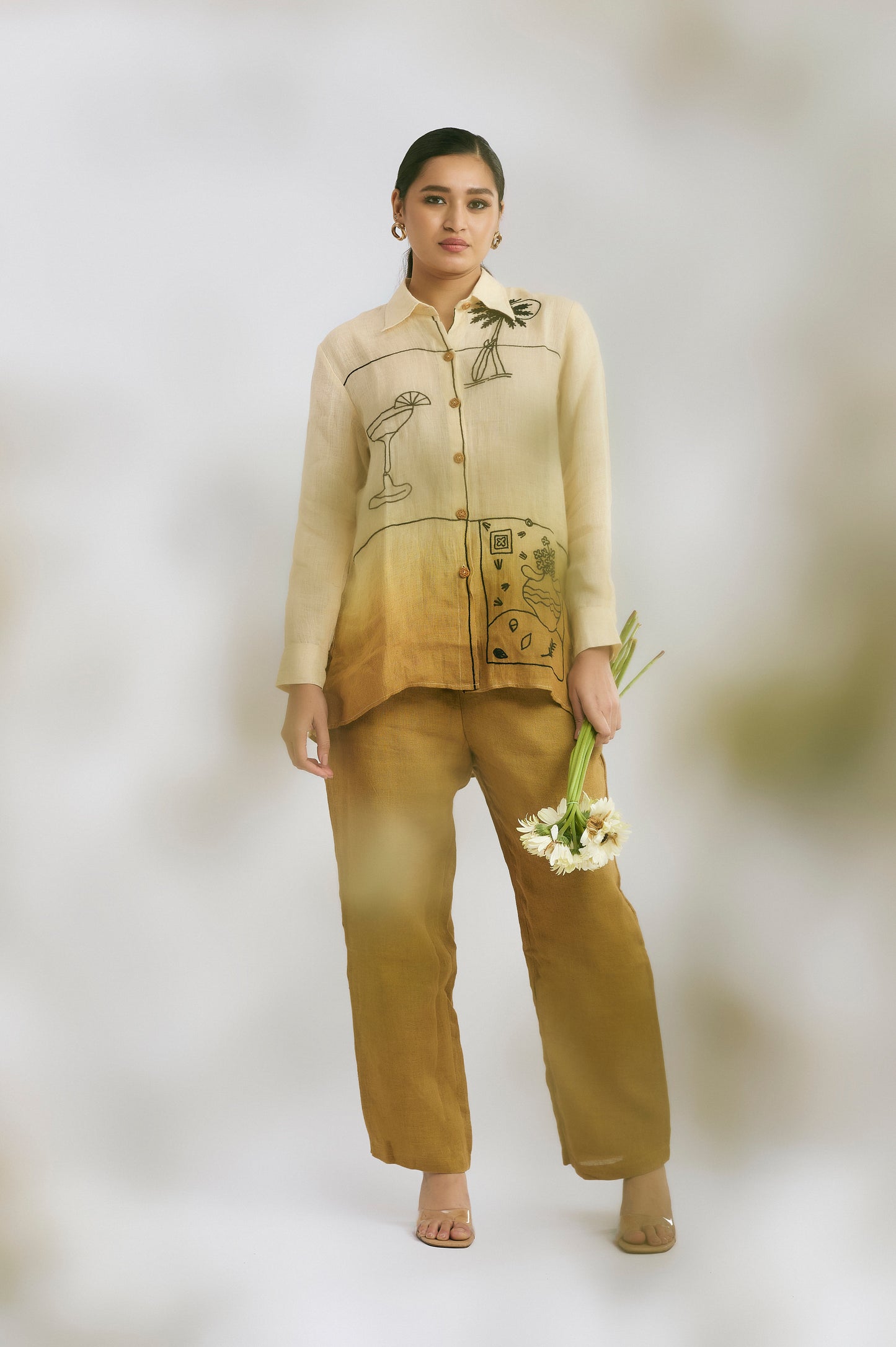 First Light Linen Co-ord Set