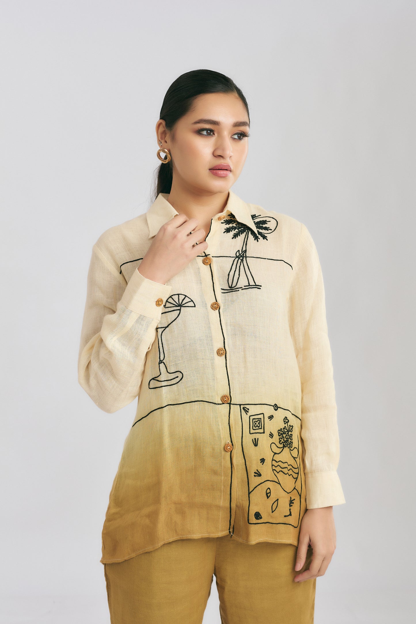 First Light Linen Co-ord Set