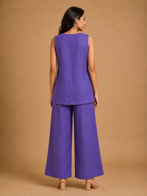 Violet French Knot Co-Ord Set