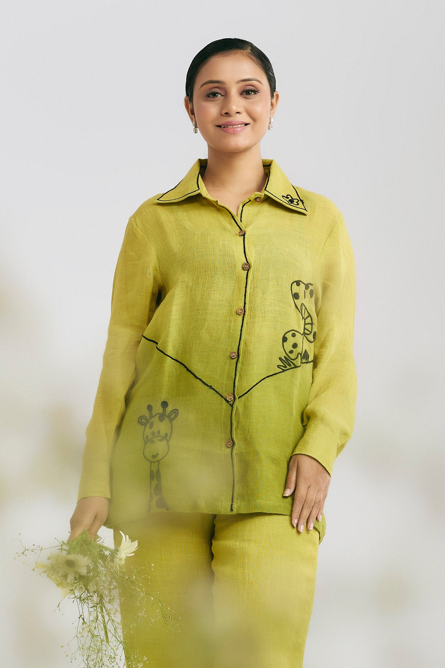 After Bloom Linen Shirt