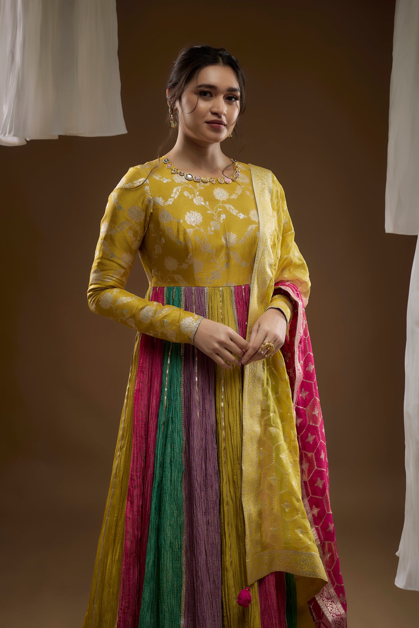 Multicolour Anarkali