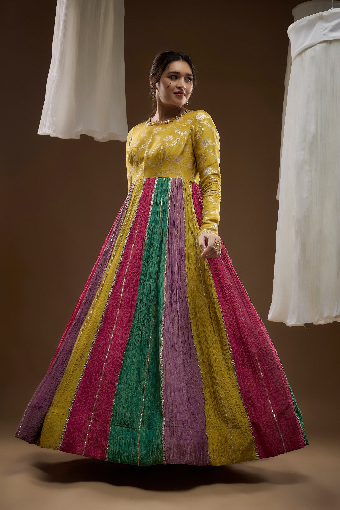 Multicolour Anarkali