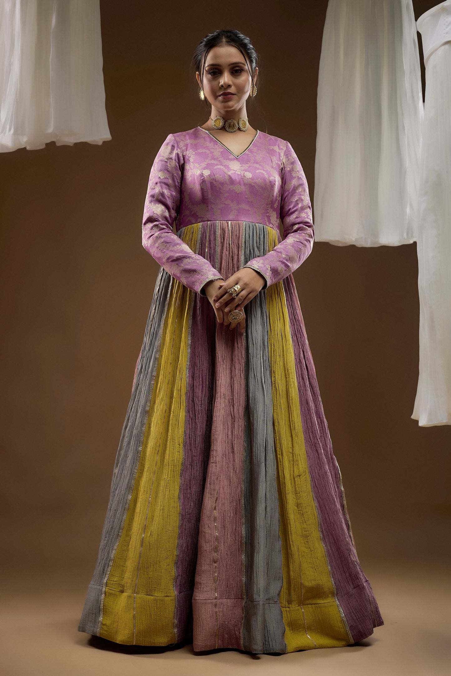 Multicolour Anarkali