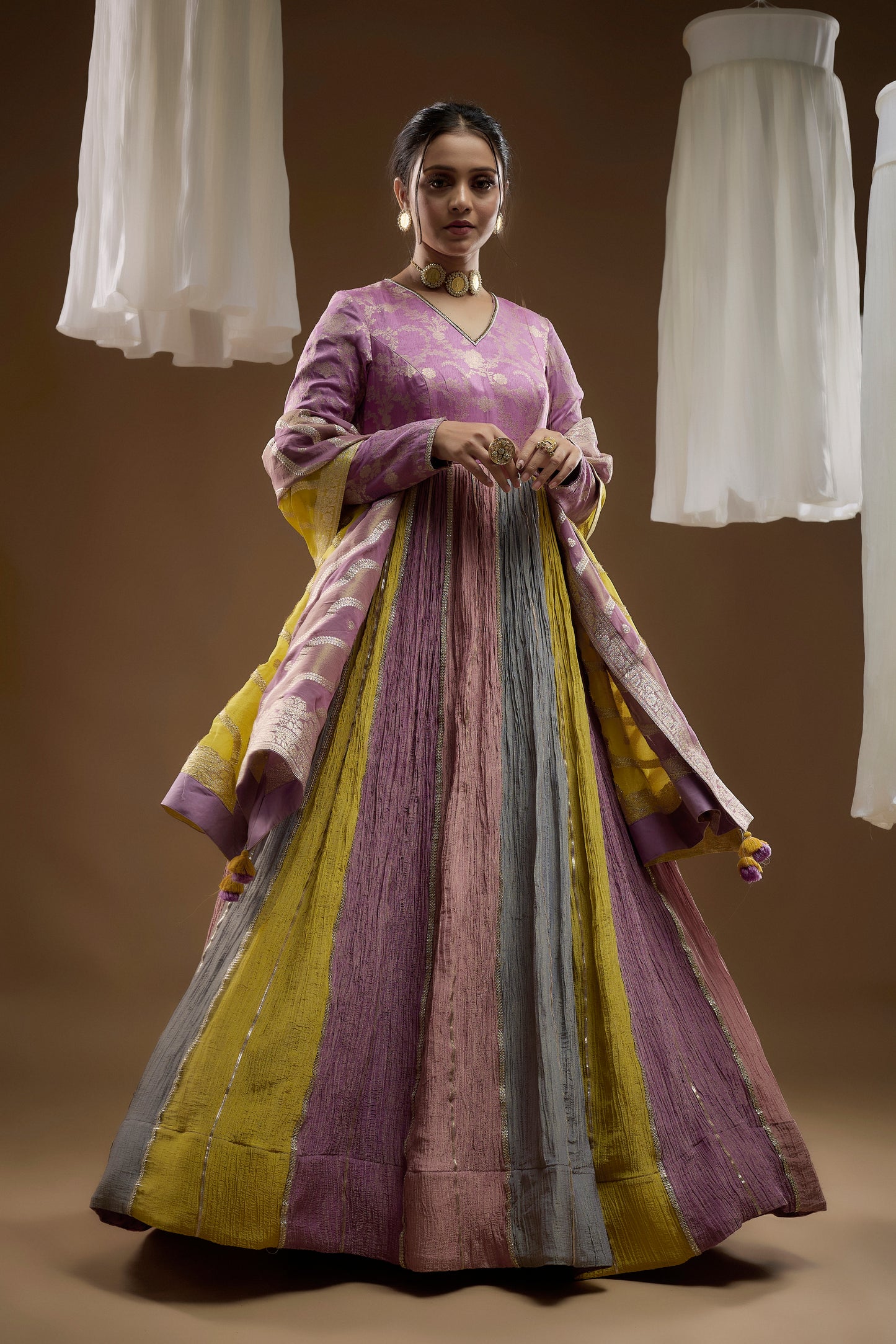 Multicolour Anarkali