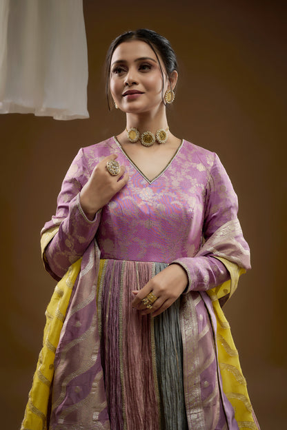 Multicolour Anarkali