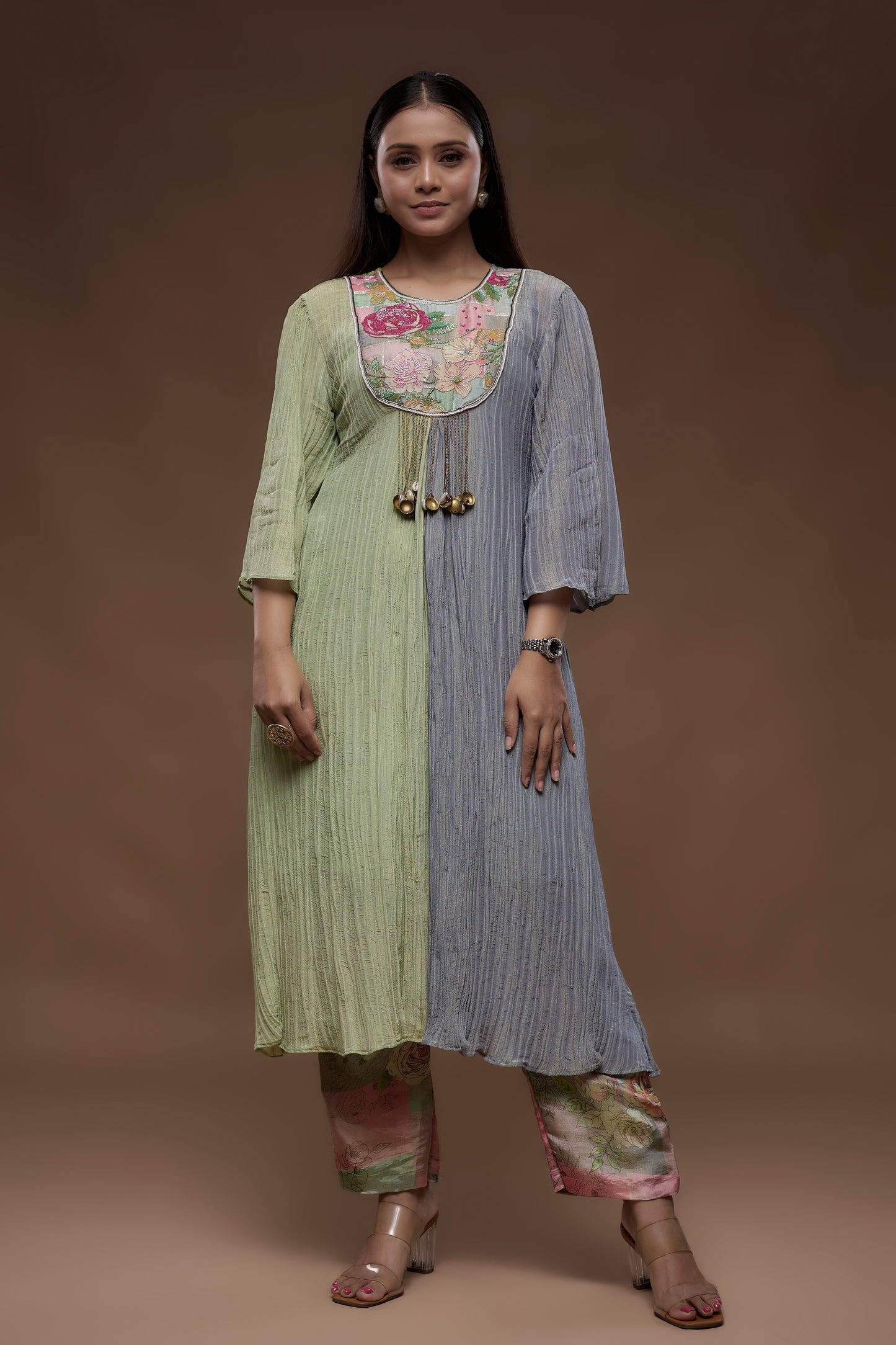 Dual Tone Kurta Pant