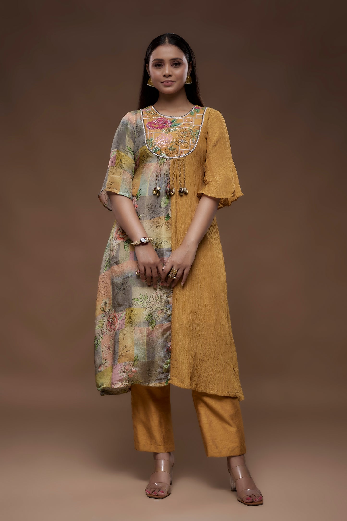 Dual Tone Kurta Pant